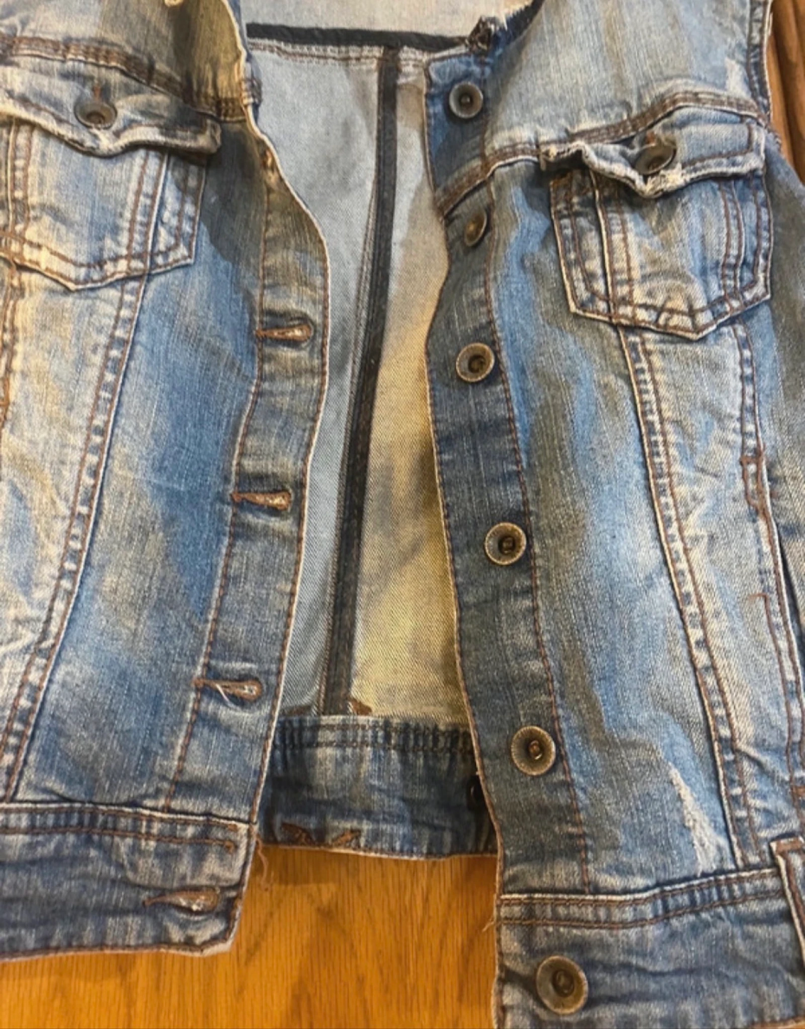 Stradivarius denim vest – photo 2